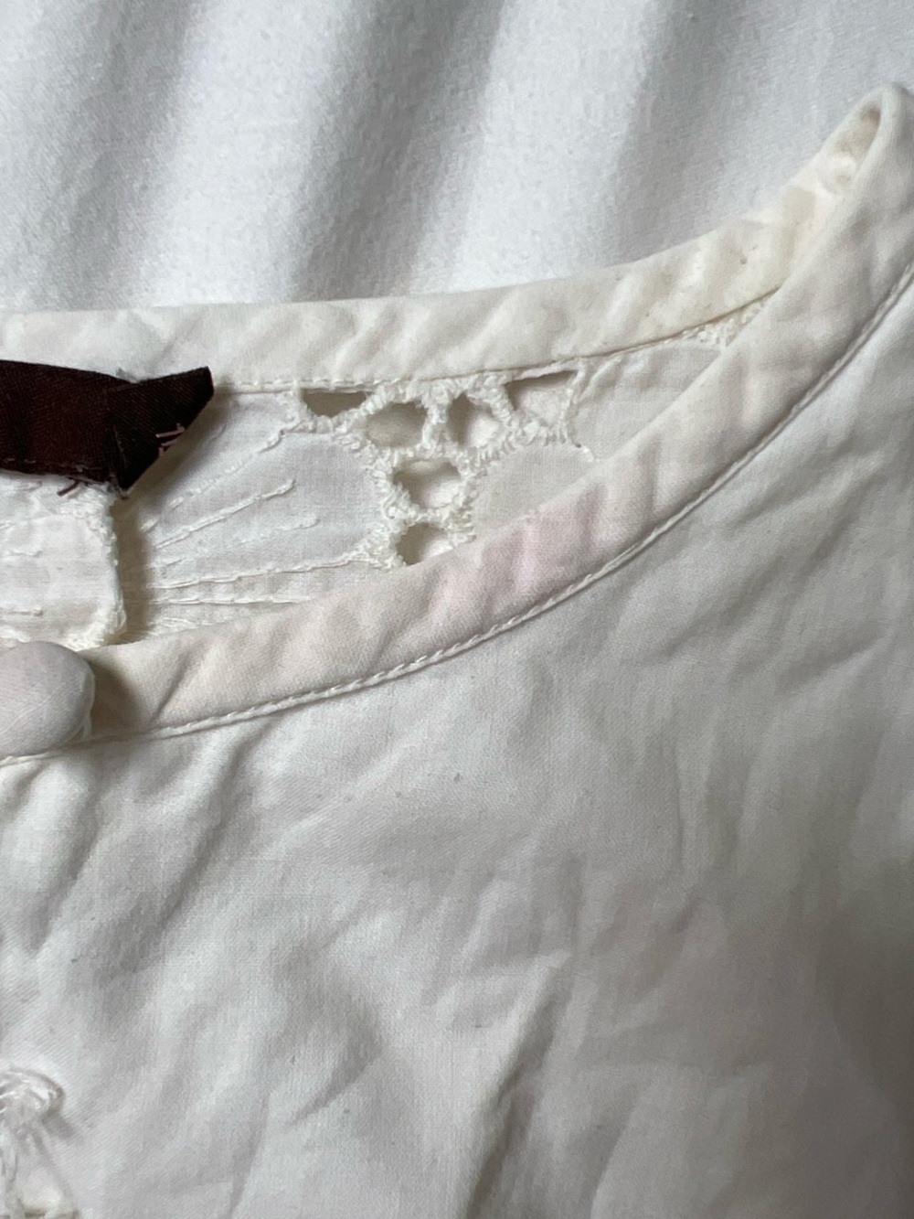 Vintage Reiss eyelet top - Picture 5 of 5